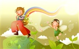 Fairy Tales Vector Wallpaper (2) #15