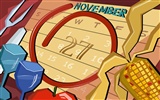 Thanksgiving Thema wallpaper (2) #2