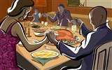 Thanksgiving theme wallpaper (2) #9