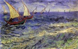 Vincent Van Gogh painting wallpaper (1) #13