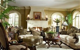 Living Room Photo Wallpaper (3) #8