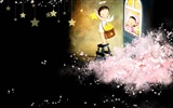 Webjong warm and sweet little couples illustrator #9