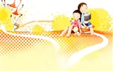 Webjong warm and sweet little couples illustrator #12