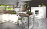 Kitchen Photo Wallpaper (4) #3