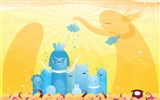 Indeepop creative illustration design wallpapers #20