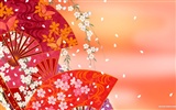 Japan-Stil Tapete Muster und Farbe #37461