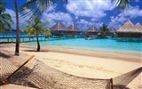 Beach island wallpaper (1) #13