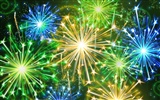 Farbenprächtiges Feuerwerk HD Wallpaper #5