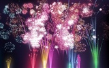 Colorful fireworks HD wallpaper #11