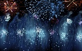 Farbenprächtiges Feuerwerk HD Wallpaper #19