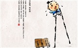 韓國水墨風格 卡通壁紙 #26