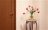 Indoor floral wallpaper (6) #4