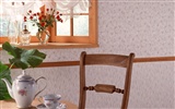 Indoor floral wallpaper (6) #9