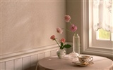 Indoor floral wallpaper (6) #11