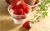 HD wallpaper fresh strawberries #8