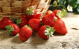 HD Wallpaper frischen Erdbeeren #11