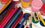 Colorful wallpaper paint brushes (1) #4