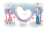 Cartoon Valentinstag Wallpaper (1)