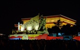 Tiananmen Square colorful night (rebar works) #24