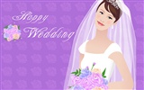 Vector collection of women wallpaper (2)