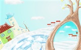 Large cartoon wallpaper (4) #6