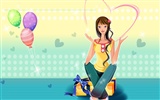 矢量女性合集 壁紙(六) #15