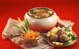 Russian type diet meal wallpaper (1) #11