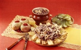 Russian type diet meal wallpaper (1) #12