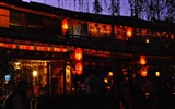 Lijiang Ancient Town Night (Old Hong OK works) #21