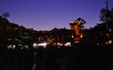 Starobylé město Lijiang Night (Staré Hong OK práce) #29