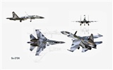 CG fondos de escritorio de aviones militares #6