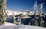 Fond d'écran panoramique de neige (1) #12