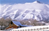 Fond d'écran panoramique de neige (2) #12