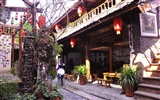 Starobylé město Lijiang atmosféra (1) (starý Hong OK práce) #36