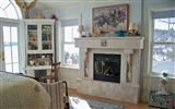 Western-style family fireplace wallpaper (2) #11