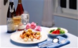 Gourmet dinner wallpaper (1) #4