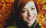 Alyson Hannigan krásnou tapetu #6