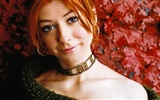 Alyson Hannigan krásnou tapetu #7