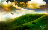 Beautifully rendered scenery wallpaper (9) #8