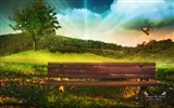 Beautifully rendered scenery wallpaper (9)