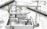 Fond d'écran 3D de conception architecturale (2) #12