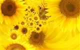 Hermoso fondo de pantalla de girasol close-up (1) #19