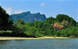 Wuyi jiuqu scenery (photo Works of change)