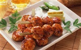 Delicious barbecue wallpaper (2) #19