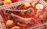 Delicious barbecue wallpaper (3) #3