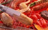 Delicious barbecue wallpaper (3) #19