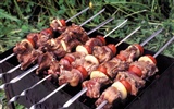 Delicious barbecue wallpaper (4) #13