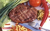 Delicious barbecue wallpaper (5) #7