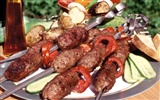 Delicious barbecue wallpaper (5) #12