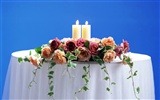 결혼식과 꽃 벽지 (2) #13
